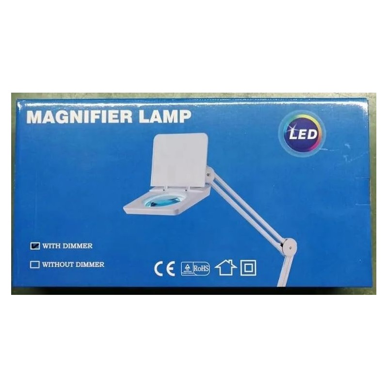 LED Lupenleuchte, 5 Dioptrien, 3 Helligkeitsstufen LED Lupenleuchte, 5 Dioptrien, 3 Helligkeitsstufen