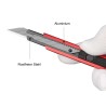 Cuttermesser 9mm mit Alu Griff