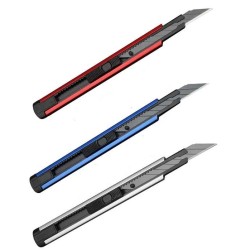 Cuttermesser 9mm mit Alu Griff