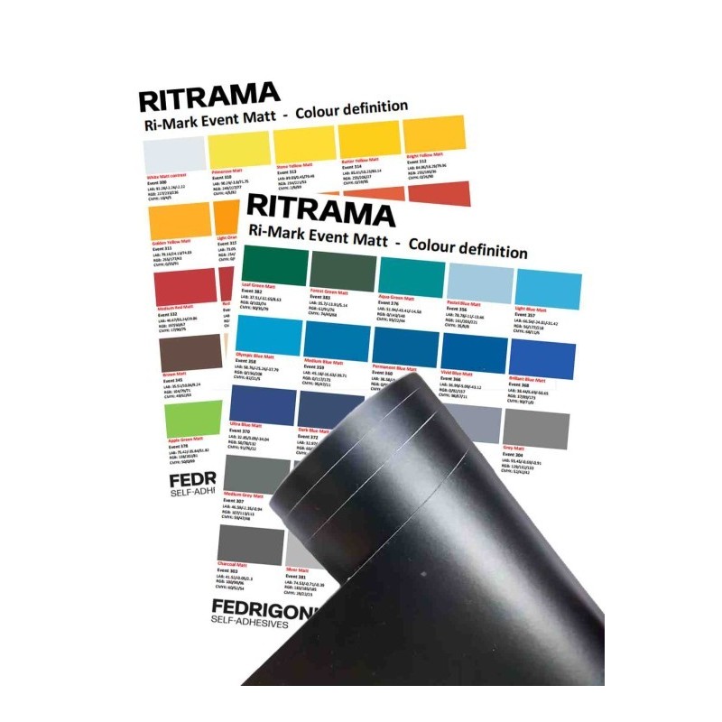 Matte Plotterfolie , 61cm breit, Ritrama Event Matte Plotterfolie , 61cm breit, Ritrama Event